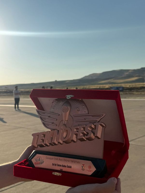 TEKNOFEST 2026 ödül plaketi